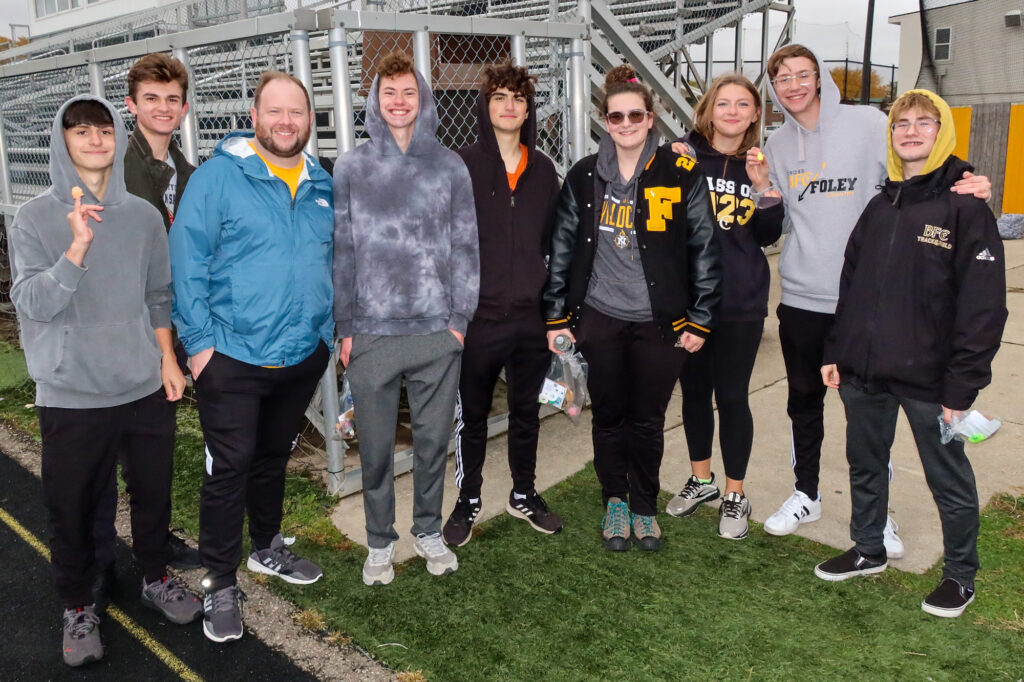 Robotics Students at the Mental Health Walk